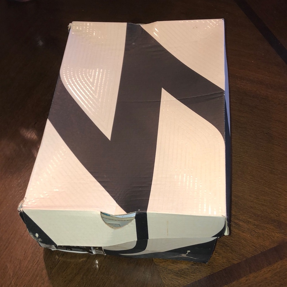 Size 7 Youth 7Y Jordan Brand Luka Doncic White and Blue Athletic Sneakers - Picture 13 of 14